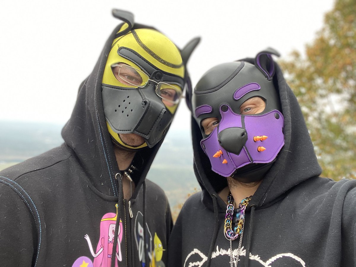 PubbyHank's tweet photo. I got to spend my hooman birthday with this wonderful pubby 💜 he and another good friend made turning 27 worth it, and I can’t say how thankful I am to have someone as silly and weird as me to be with all the time 🤣🥰 https://t.co/UpBeU6k6OG