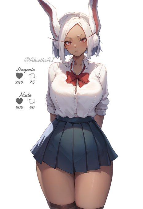 braidsnsfw's tweet photo. Mirko (no hero academia) undress challenge https://t.co/xS6DDMmr71