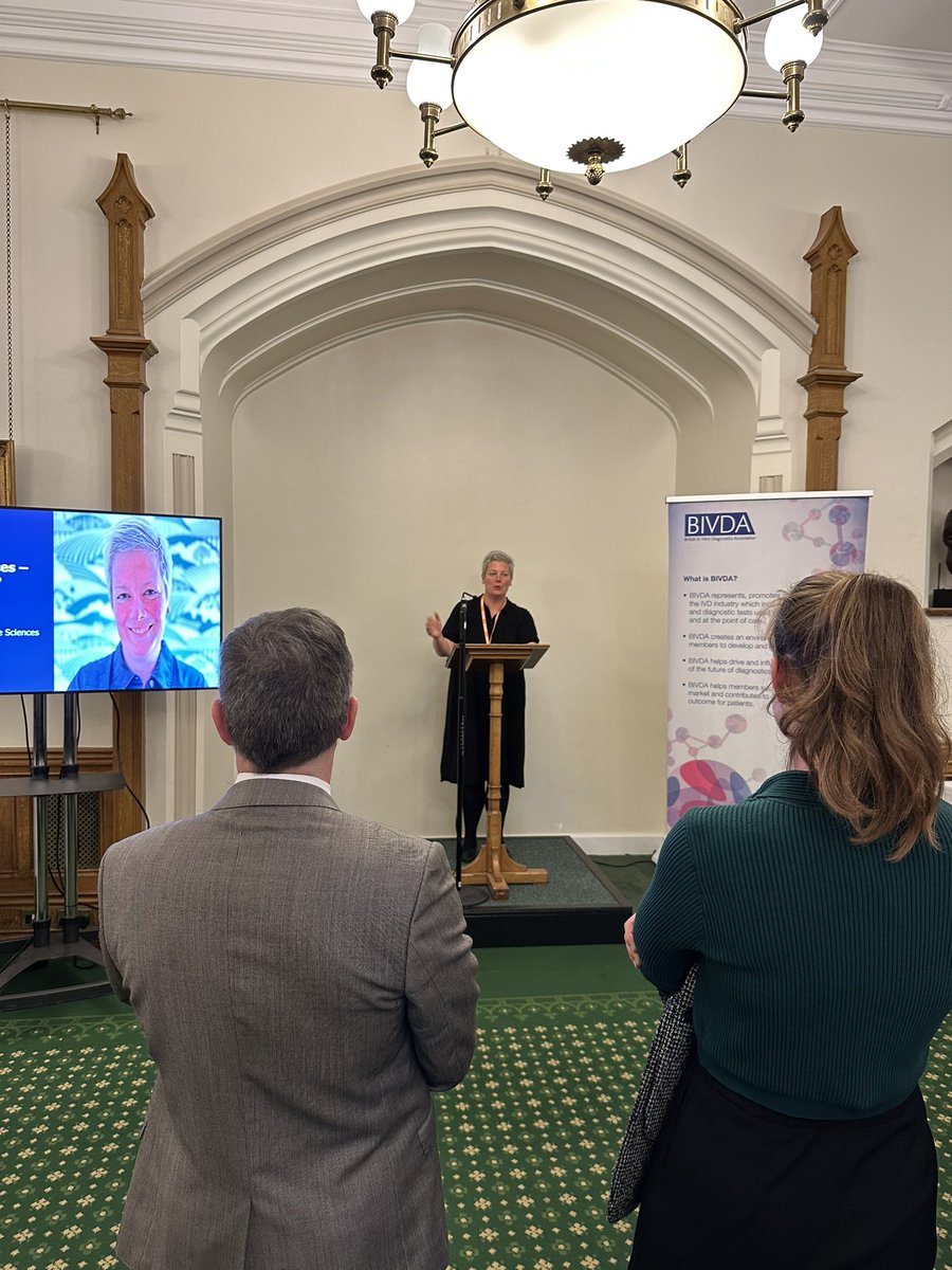 Chamber UK (@chambervoice) on Twitter photo Director of the <a href="/UK_Life_Science/">Office for Life Sciences</a>, Roz Campion tells the <a href="/BIVDA/">British In Vitro Diagnostics Association (BIVDA)</a> Parliamentary Reception that we owe a huge thank you for everything the in-vitro diagnostics sector delivers for the #NHS and patients. Director of the <a href="/UK_Life_Science/">Office for Life Sciences</a>, Roz Campion tells the <a href="/BIVDA/">British In Vitro Diagnostics Association (BIVDA)</a> Parliamentary Reception that we owe a huge thank you for everything the in-vitro diagnostics sector delivers for the #NHS and patients.
