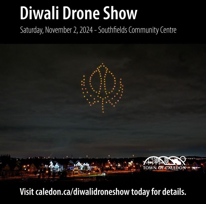 AnnetteGroves_'s tweet photo. Happy Diwali to everyone celebrating! Our drone show on Saturday November 2nd is open & welcoming for all residents to attend!
#TownOfCaledon #Caledon #MayorAnnetteGroves #AnnetteGroves #RegionOfPeel #PeelRegion #Ontario #government #ONPoli #StayUpdated #DroneShow #Drone https://t.co/en2yEOvAqq