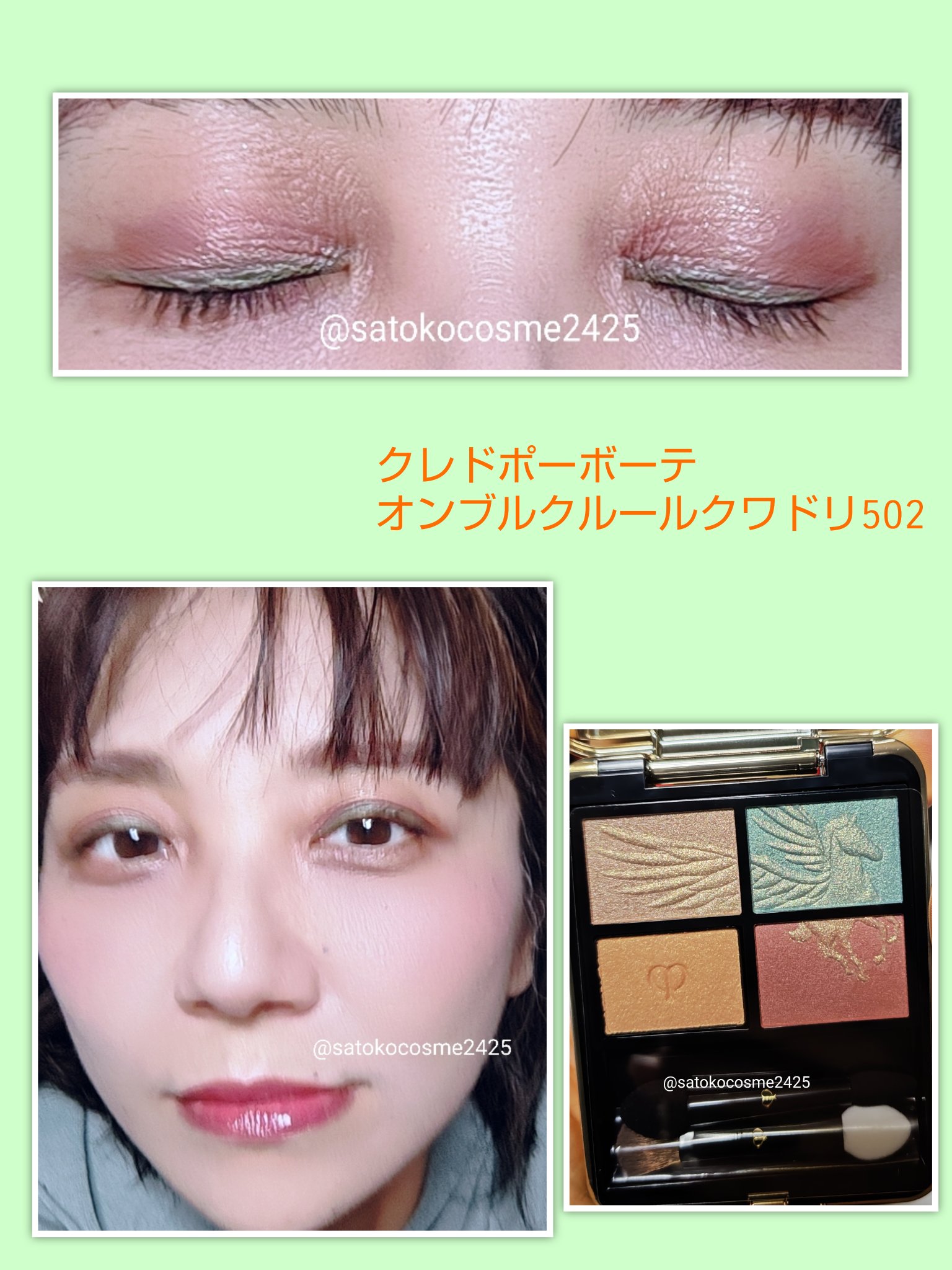 クレドポーボーテ アイシャドウパレット 502 クレ・ド・ポー ボーテ