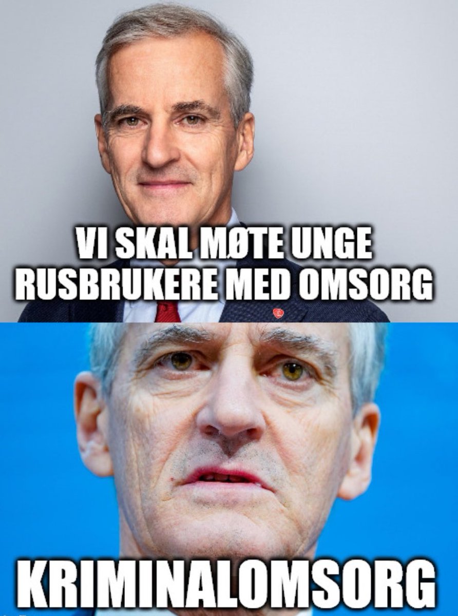 TUngdom's tweet photo. Regjeringens "rusreform" kort oppsummert.

Memen er fra @SpacialK5😊 https://t.co/13felqIAxj