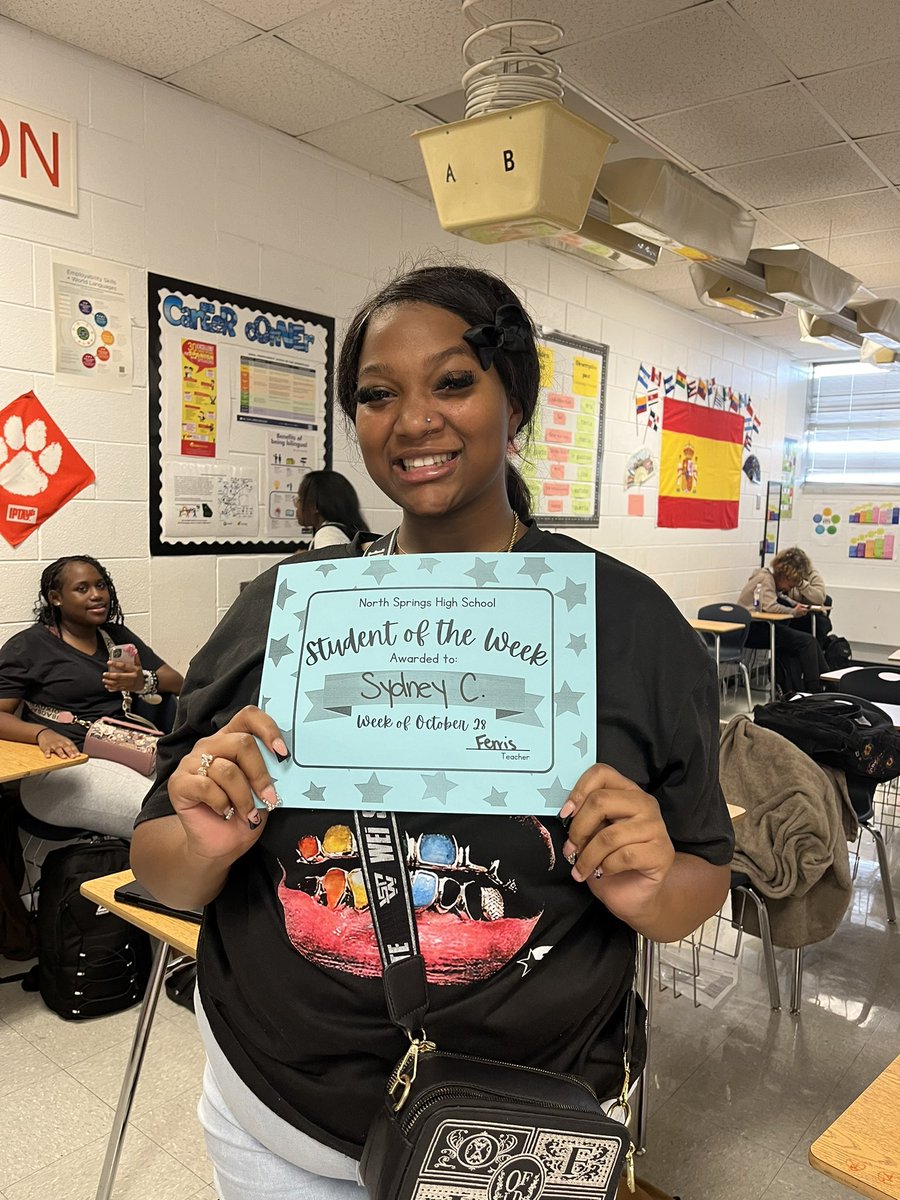 Felicidades Sydney! #WeArePROS <a href="/fcspbis/">FCSPBIS</a> <a href="/FCS_NSHS_Princ/">Scott Hanson</a>