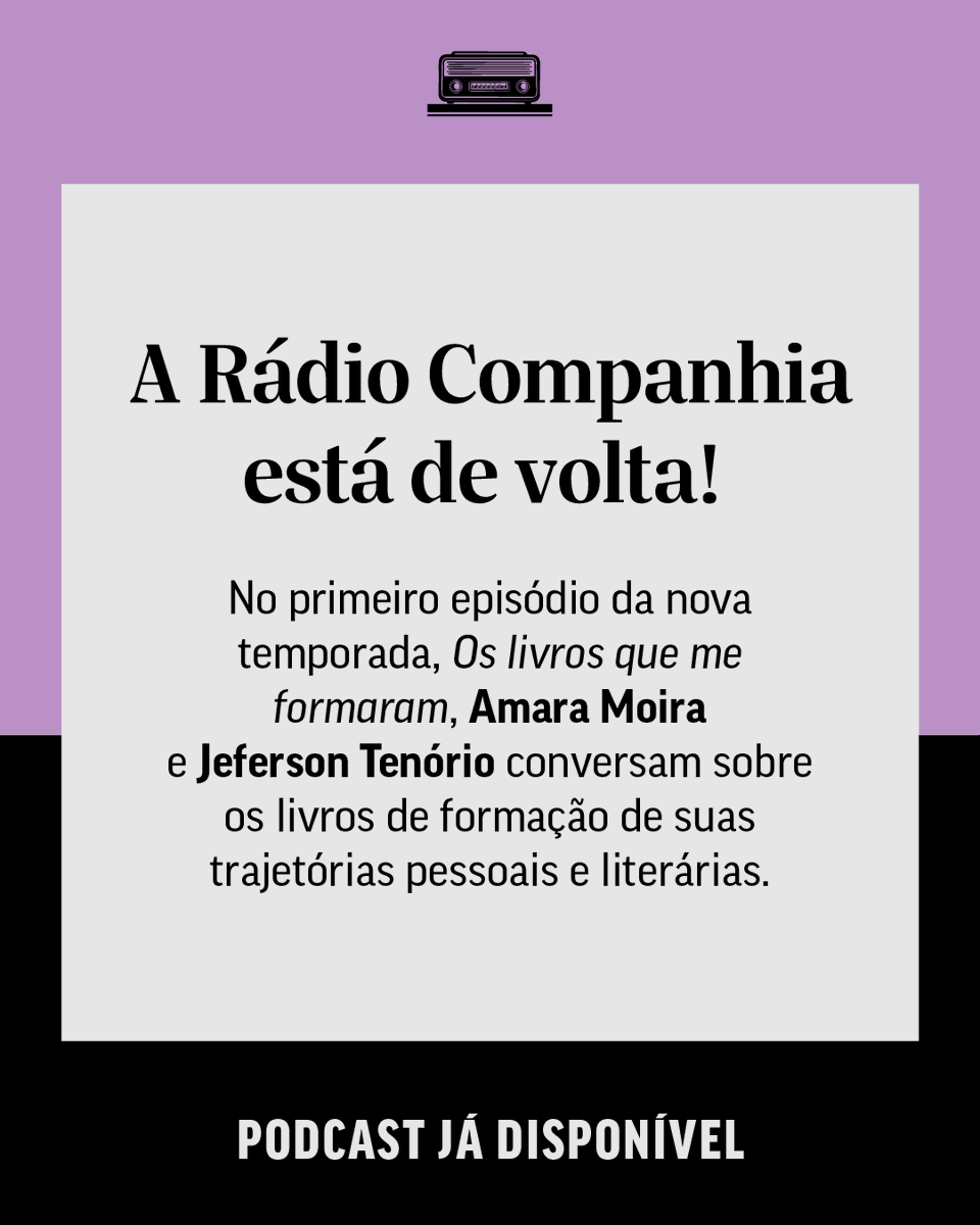cialetras's tweet photo. A RÁDIO COMPANHIA ESTÁ DE VOLTA 📻

Inauguramos hoje uma nova fase do programa, com apresentação da editora Stéphanie Roque e com a presença de autores, editores e convidados especiais. O primeiro episódio já está no ar:

https://t.co/55fjRIG3QO https://t.co/EG1YbMR4Vh
