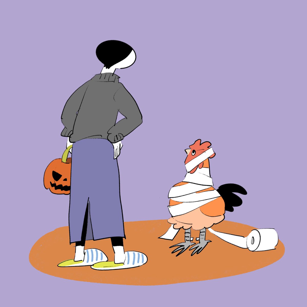 ハロウィン前夜〜〜
(あと30分で変わるけど)