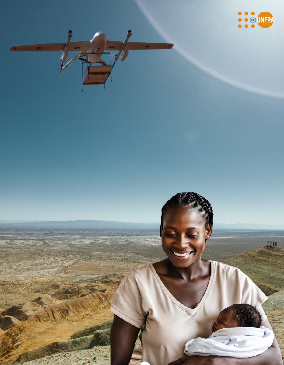 A brush w/ death,a remote location in Grand Sud #Mdg, a timely medication drone delivery,a life saved named Pela after a threatening childbirth!

This is what innovation looks like! 💪
👉unf.pa/3xgKdqg

#ImpactInnovation #UNFPAMadagascarInnovation <a href="/UNFPA/">UNFPA</a> <a href="/UNFPAInnovation/">UNFPA Equalizer Fund</a>