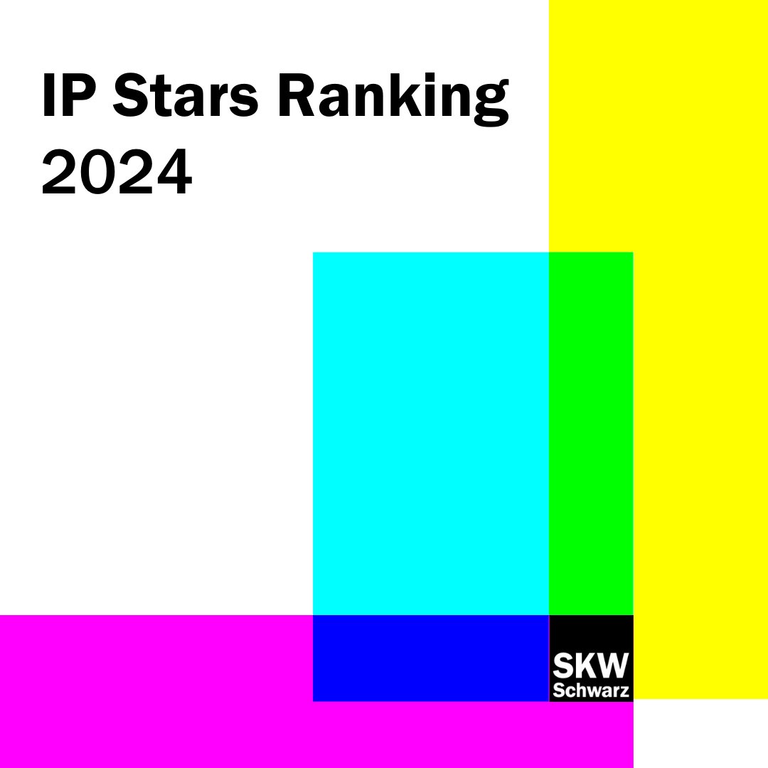 skwschwarz's tweet photo. SKW Schwarz bestätigt  führende Rolle in den IP Stars Rankings 2024. Unsere Anwältinnen und  Anwälte wurden in verschiedenen Kategorien ausgezeichnet.
🔗https://t.co/6qr2RYQg9o
 
Vielen Dank an alle, die uns unterstützen! 💼🌟 https://t.co/fAU2637eUh