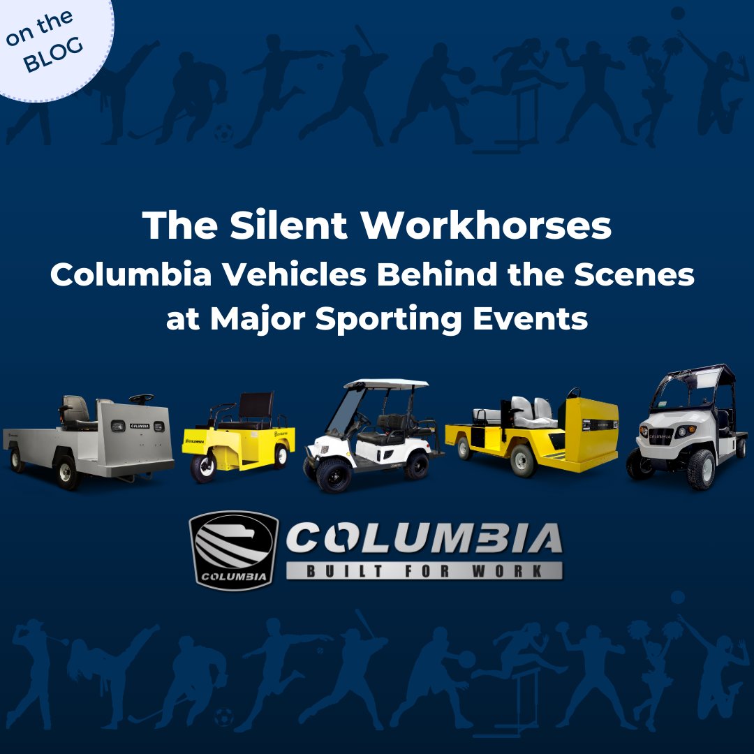 ColumbiaVehicle's tweet image. The big game requires a big set-up and tear-down. Discover how Columbia electric vehicles can transform stadium operations by boosting efficiency and performance from start to finish. hubs.ly/Q02WfX920 
#ColumbiaVehicles #BuiltForWork #SportsBiz #LiveEvents