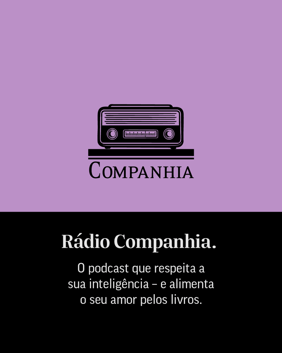 cialetras's tweet photo. 🎧 RÁDIO COMPANHIA | O podcast que respeita a sua inteligência – e alimenta o seu amor pelos livros. 

Saiba mais: https://t.co/4ui5DUAyLq https://t.co/xRGJOHfI2a