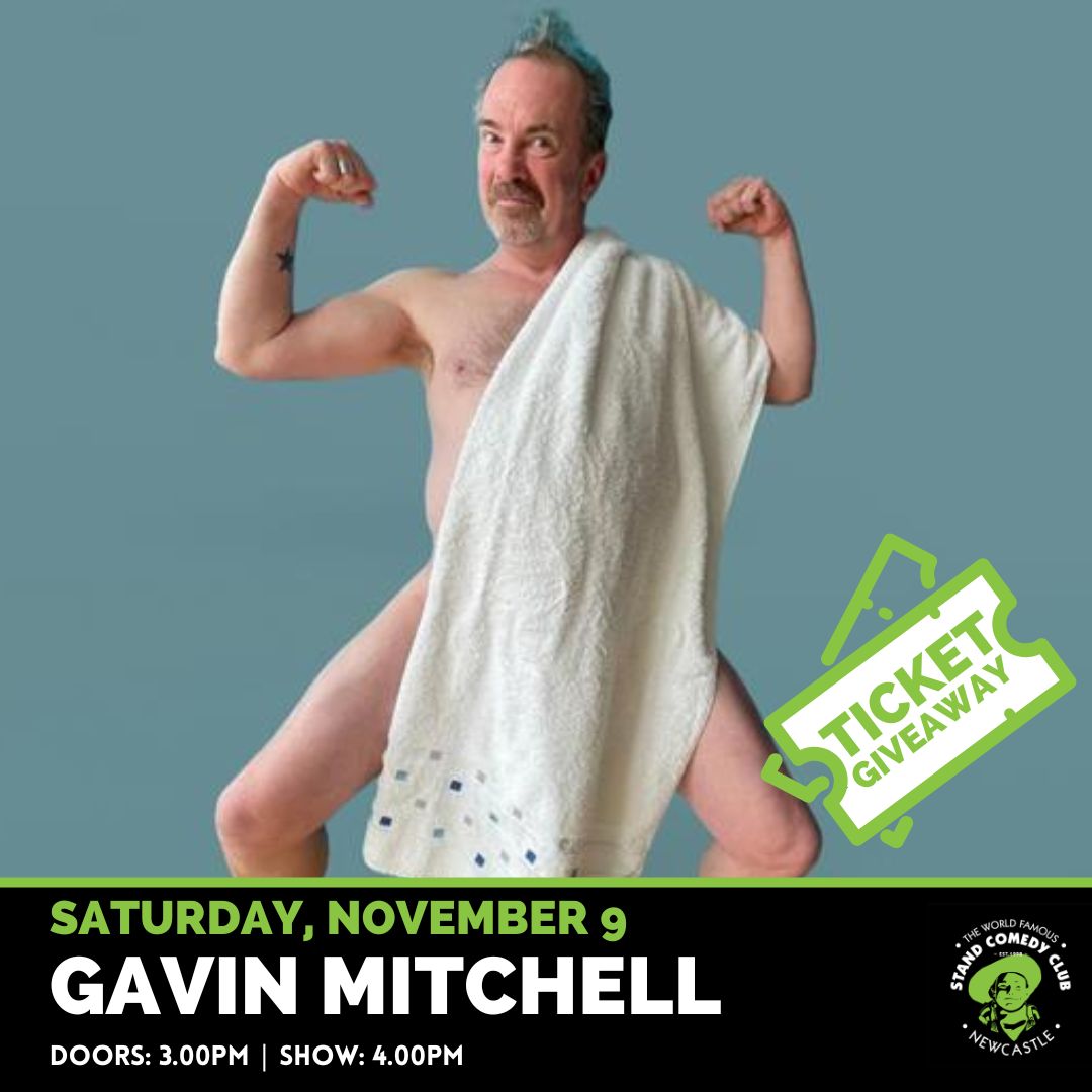 The Stand Newcastle (@standnewcastle) on Twitter photo GIVEAWAY TIME!
We have a pair of tickets to give to a lucky winner for An Audience with Gavin Mitchell on Saturday, November 9th!
To enter, simply follow <a href="/StandNewcastle/">The Stand Newcastle</a> and comment below!
Closing date for entries: Wednesday, November 6th GIVEAWAY TIME!
We have a pair of tickets to give to a lucky winner for An Audience with Gavin Mitchell on Saturday, November 9th!
To enter, simply follow <a href="/StandNewcastle/">The Stand Newcastle</a> and comment below!
Closing date for entries: Wednesday, November 6th