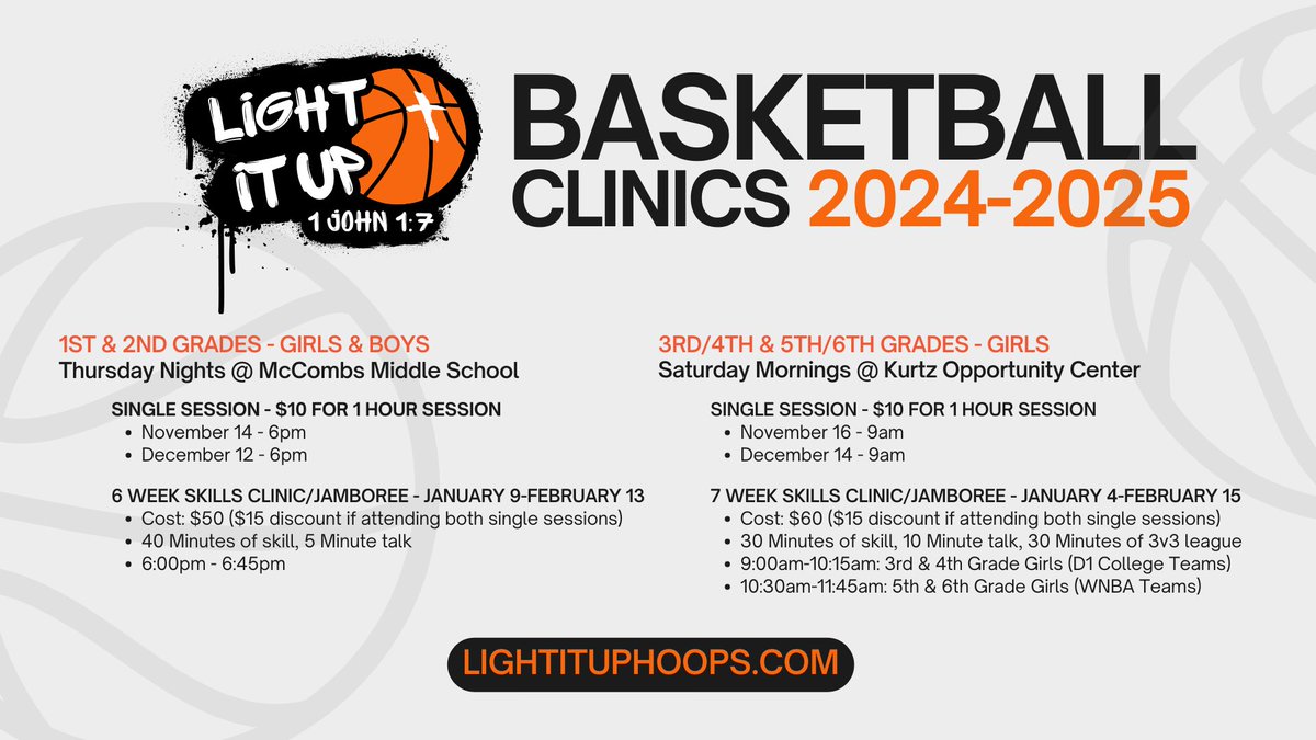 Coming Up Soon! lightituphoops.com