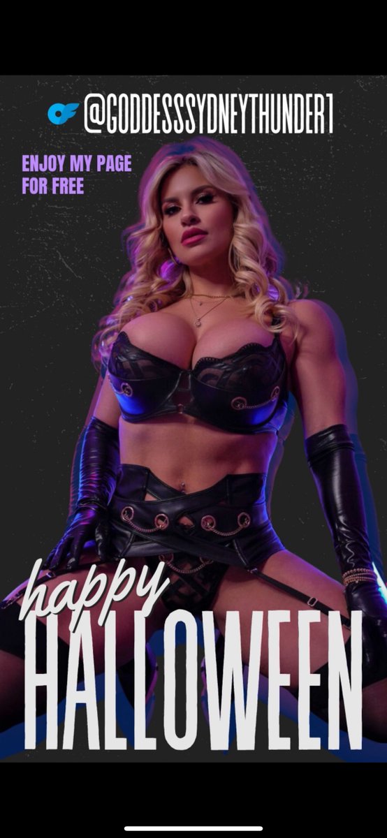 Happy Halloween‼️ Enjoy my VIP page for free! 😈