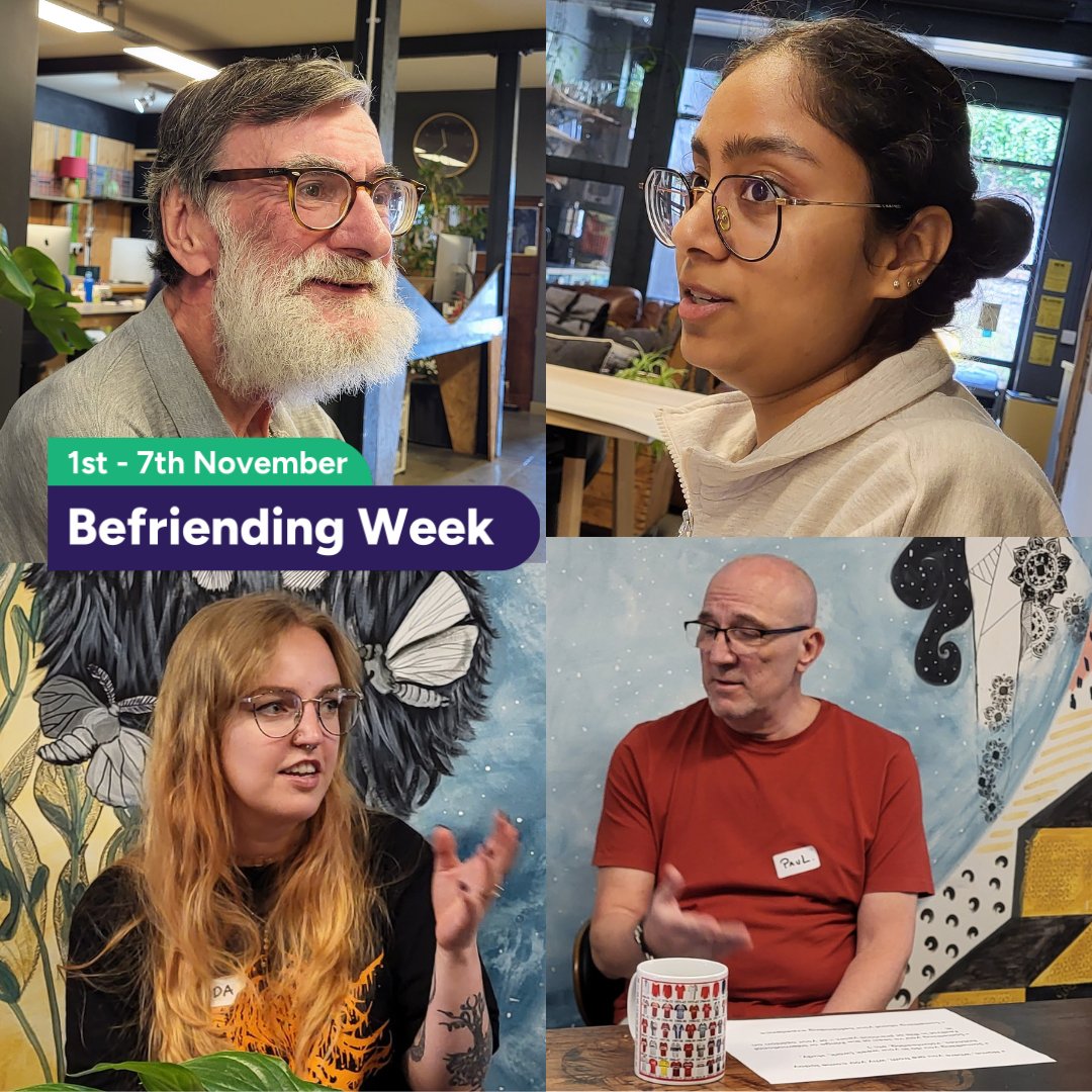 EcasScot's tweet photo. Meet some of our Volunteer Befrienders. There are SO many reasons to volunteer as a befriender. Become a #BrilliantBefriender -  FIND OUT MORE - https://t.co/jqFdxIkdy9   #BefriendingWeek https://t.co/3kzbYwJvOR