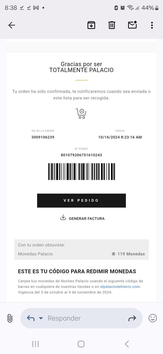 Elquesoyahora's tweet photo. Pésima idea comprar en @palaciohierro en línea!
Compré dos rones #RonAbuelo 12 años y me mandaron 2 Bacardis Blancos.
Y llevan 2 semanas con la evidencia siguen sin hacerse responsables ni contestar mi solicitud.
Palacio de Hierro #Apestas https://t.co/2JQ0SAcSlK