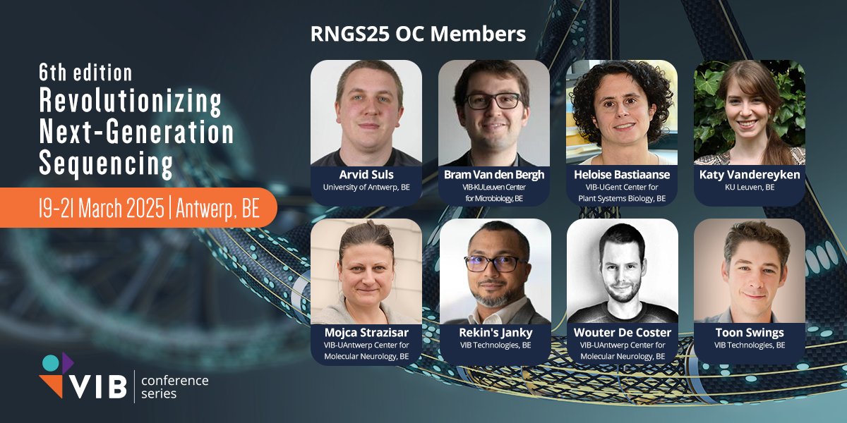 VIBTrainConf's tweet photo. 🧬The #RNGS25 OC members have developed a dynamic program to share innovations, explore new applications, and foster collaborations driving the next wave of genomic advancements.
🧐Curious which speakers and topics this edition will cover?
Find out here: https://t.co/RK1jzynJ9Q https://t.co/F7LJdXhxgR
