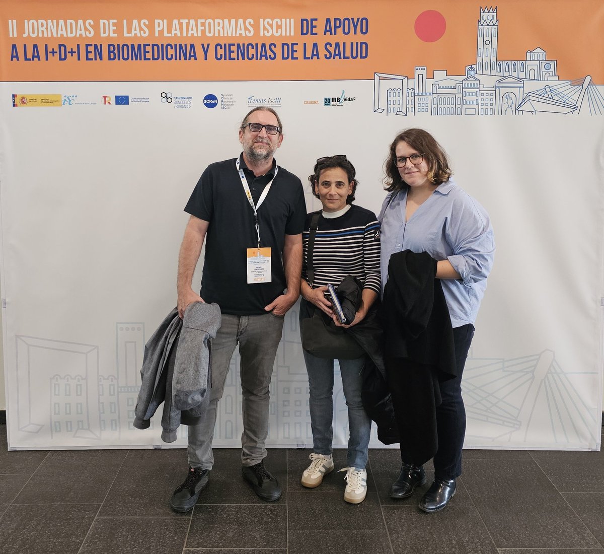 Hemos compartido con los compañeros de las Plataformas tres dias estupendos!. Un placer veros a todos.
#HUBBiobancos #IIJornadasISCIII #BiobancoPuertadeHierro #Innovación #PlataformaBiomodelosyBiobancos