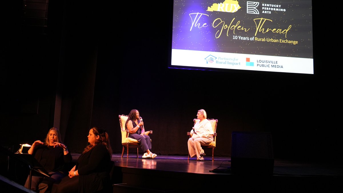 THANK YOU for joining us at The Golden Thread! ✨ We are so grateful to have closed out our first decade &amp; stepped into our second one with visionary speakers &amp; performers from across our Commonwealth - and most importantly, with YOU. See the recap here: kyrux.org/blog/golden-th…