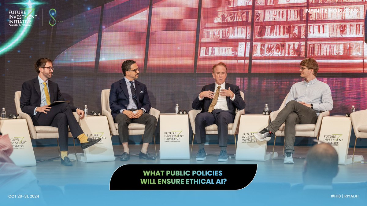 75% of consumers are concerned about AI misinformation. How can policymakers and experts collaborate to create ethical AI frameworks addressing transparency, bias, and misinformation? Watch the #FII8 livestream for an expert discussion: bit.ly/FII8tvD2