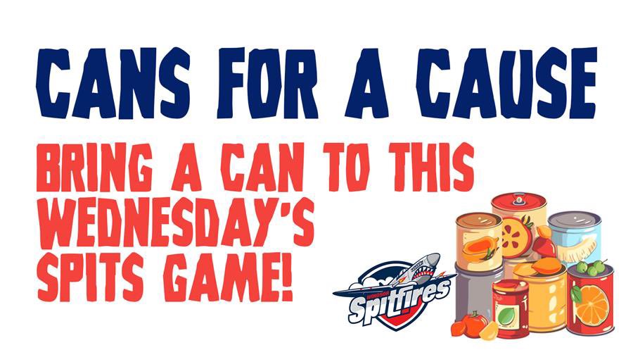 IT’S GAMEDAY! 

The Soo Greyhounds are in town! Reminder to bring your cans for cans for a cause! 

🏒: 7:05pm
📍: WFCU Centre
🆚: Soo Greyhounds 
📺: YourTV Windsor and CHLTV 
🎙️: AM800
📲: Twitter for live updates 
🎟:  tinyurl.com/SOOvsWSRHallow…

#WindsorSpitfires #TheFutureIsNow