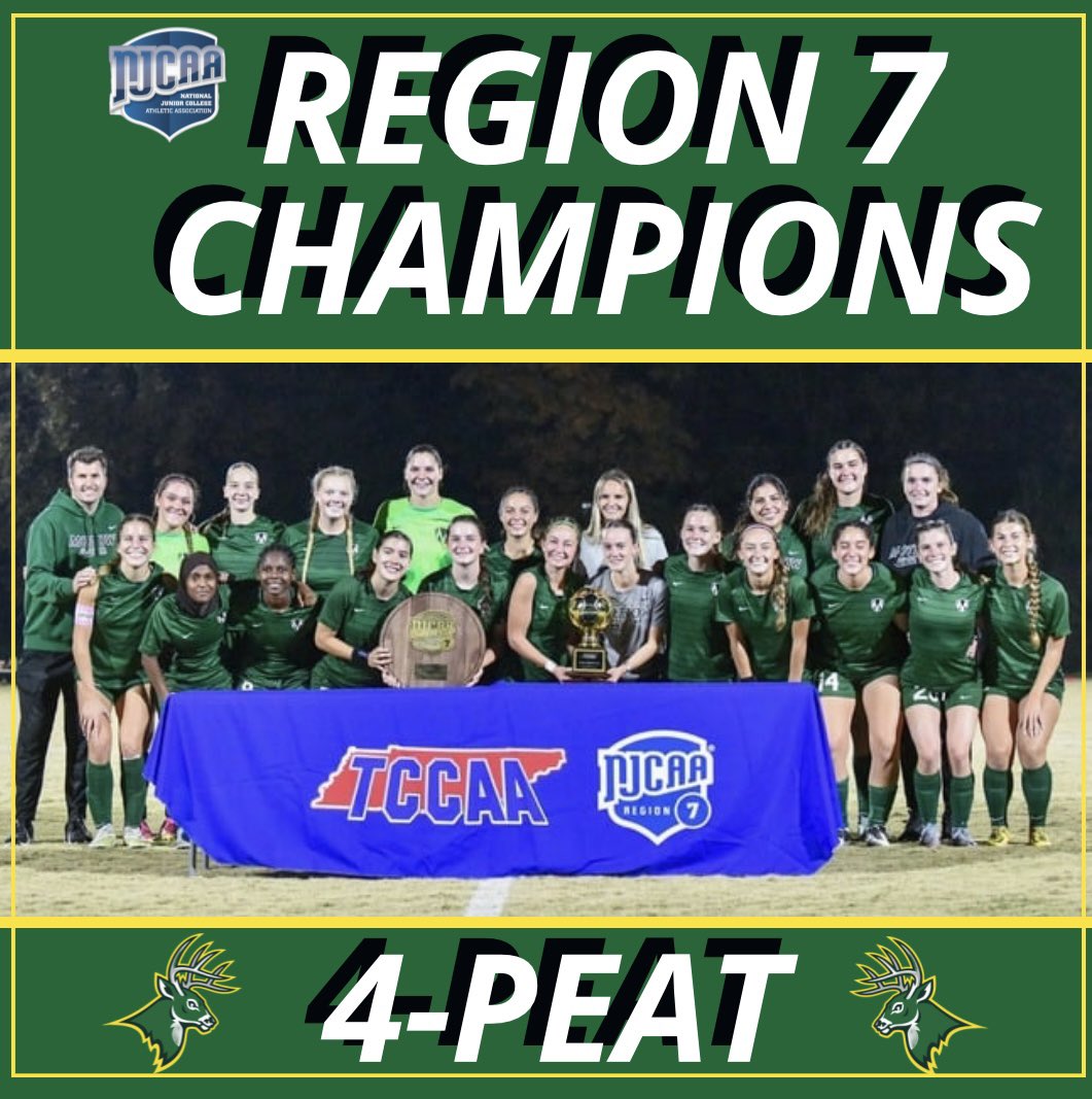 A huge congratulations to the team for finishing the season as region VII tournament champions! To win the championship four years in a row is an incredible achievement and we are immensely proud of all those who have played a part in that!