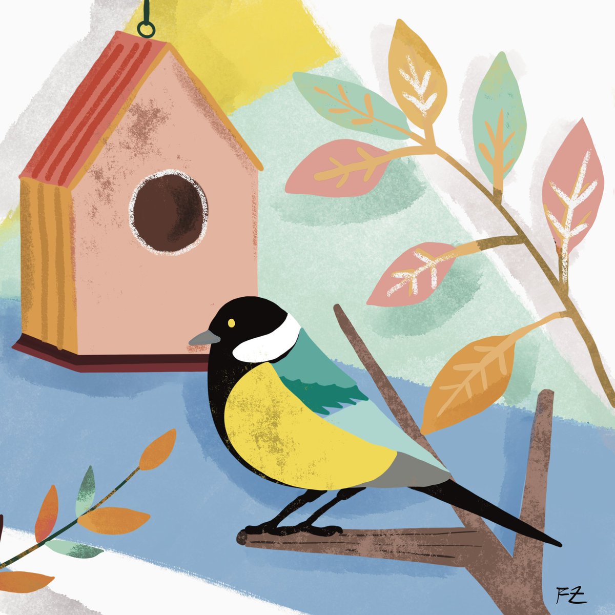 Todays prompt with @theydrawandgarden is BIRDHOUSE
.
.
.
#illustration #illustrationart #editorialillustration #drawtober #drawtober2024 #botanicalillustration #theydrawandgarden #bird