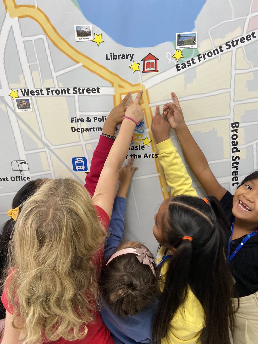 Shari Ehrlich (@mrsehrlichrbps) on Twitter photo Today we visited the map of Red Bank in our hallway. We located landmarks and used the compass rose to move from one place to another. Turns out our favorite place is the library. <a href="/rbpsEAGLES/">Red Bank Primary</a> #RBBisBIA Today we visited the map of Red Bank in our hallway. We located landmarks and used the compass rose to move from one place to another. Turns out our favorite place is the library. <a href="/rbpsEAGLES/">Red Bank Primary</a> #RBBisBIA