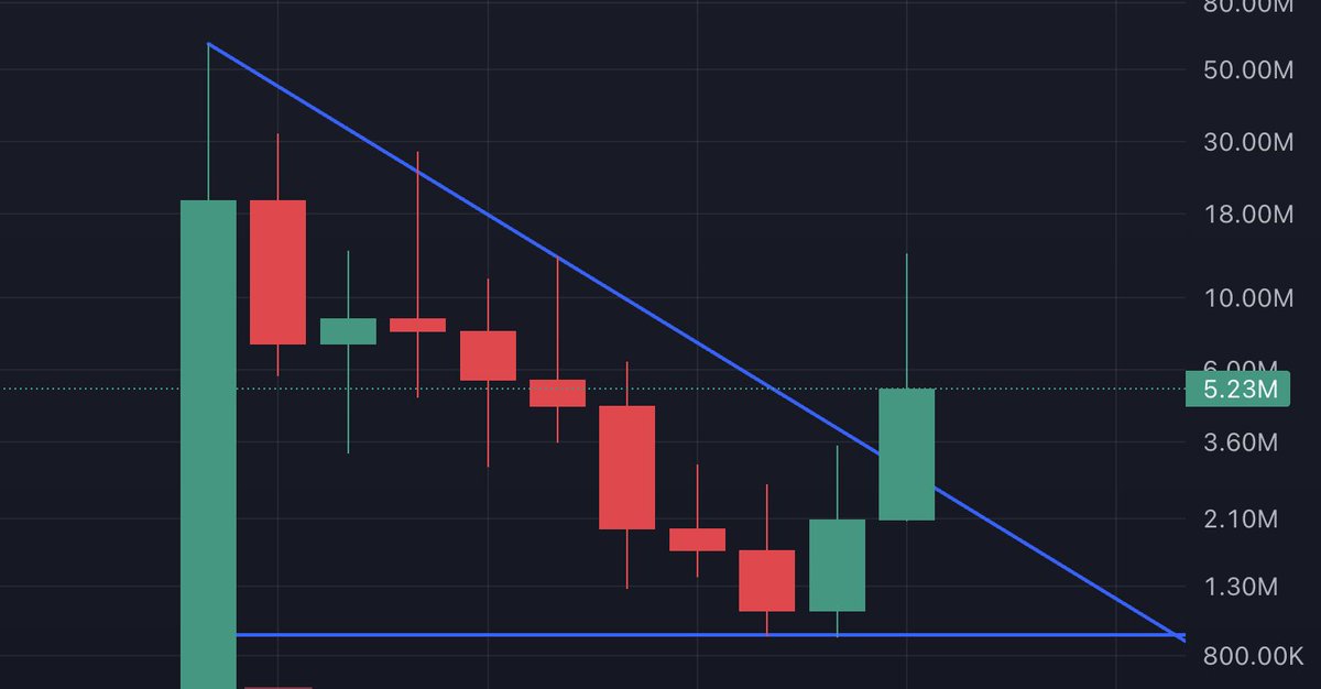 #USEDCAR will close this month in green tomorrow, continuing the monthly bullish trend. BTC is now breaking out into the elections and you will witness the true power of the VTEC soon. Now is the time to buy more.