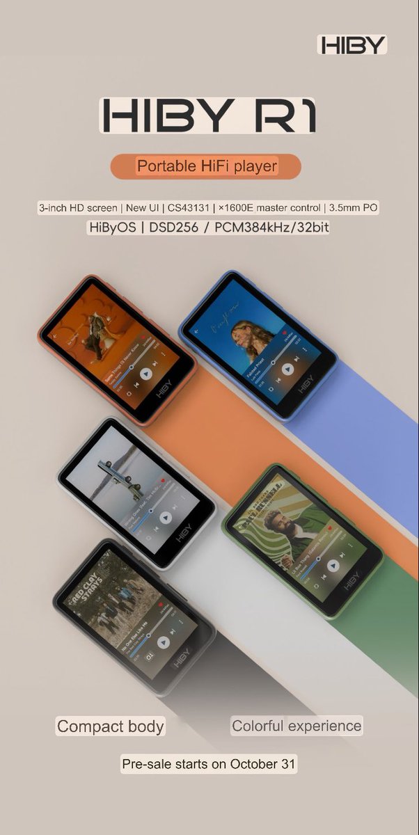 mobilaudiophile's tweet image. We have two new players in the field. One is Fiio JM21, and the other is Hiby R1.

Here there are lots of information and insights about both

mobileaudiophile.com/daps/news-fiio…

mobileaudiophile.com/daps/news-hiby…

@hiby_music @FIIO_official #digitalaudioplayer #budget