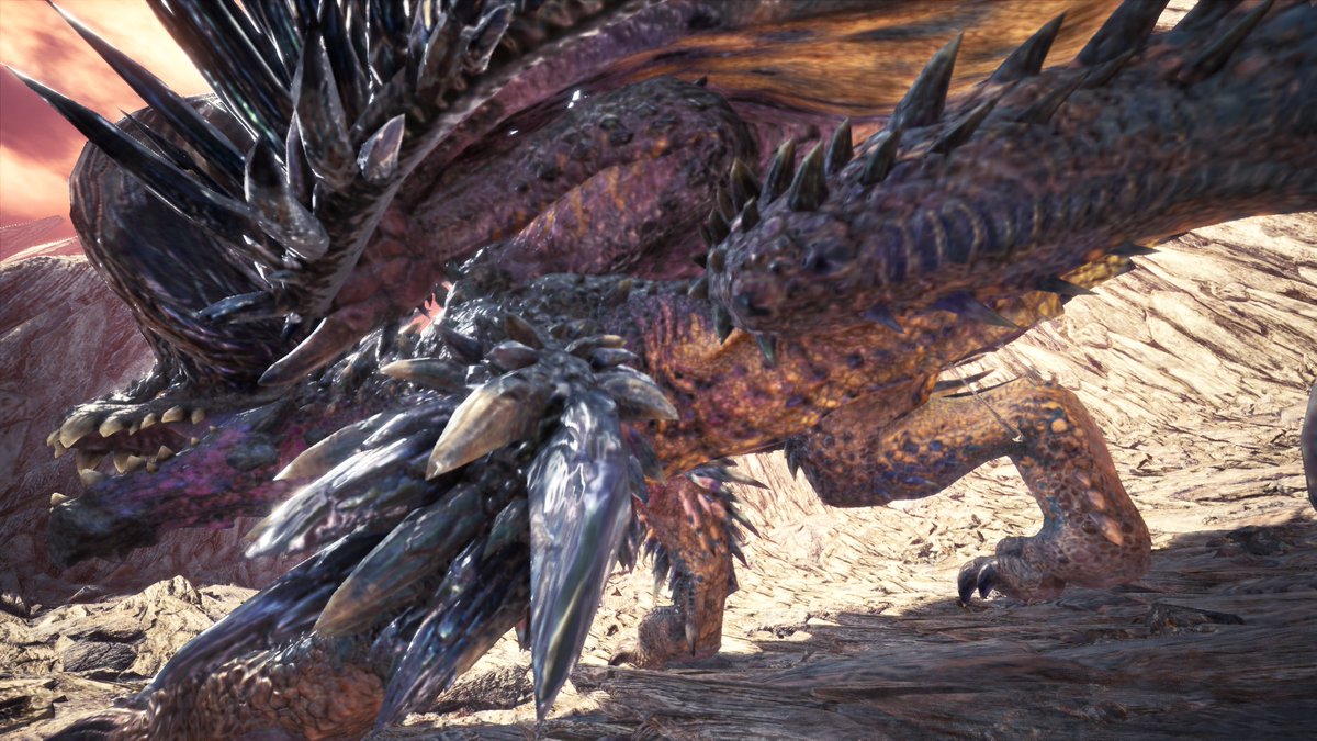 DoublezBubblez's tweet photo. Nergigante and angry Nergigante is now on the nexus:

Nerg: https://t.co/ebWQtuaQNv

Ruiner: https://t.co/RvJecPClVt https://t.co/1xgJ1ijPw4