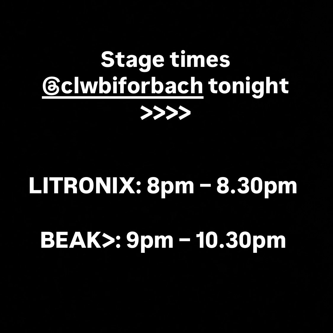 Show Number 1 &gt; CARDIFF @clwbiforbach tonight &gt;&gt;&gt;&gt; 🏴󠁧󠁢󠁷󠁬󠁳󠁿🏴󠁧󠁢󠁷󠁬󠁳󠁿