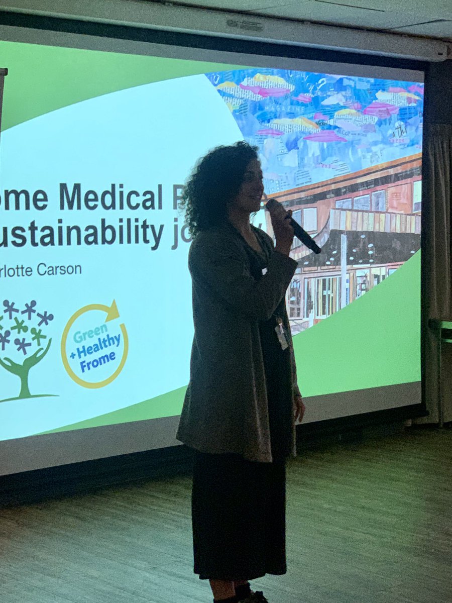 “Green environmental work benefits patient health.” 

Charlotte Carson, Community Sustainability Lead at Frome Medical Practice talking about how projects like ‘Show me your meds’ helps both person and environment. #dorsetgreenpracticeguide