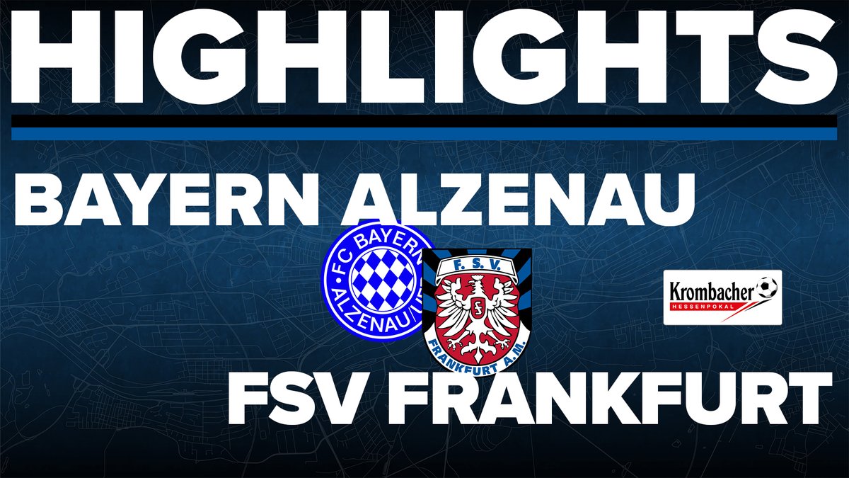 fsv_frankfurt's tweet photo. ⚫️🔵Die Highlights zu unserem gestrigen Pokal-Krimi in und gegen Alzenau sind online:
👉https://t.co/wp7I8FAdpu
Da uns zwischen Alzenau und Bornheim die Tonspur abhanden gekommen ist, haben wir eine feine Musik drunter gelegt...
#FSVFrankfurt #WIRsindFSV #125JahreFSV #FCBFSV https://t.co/Xlk1vycdo0