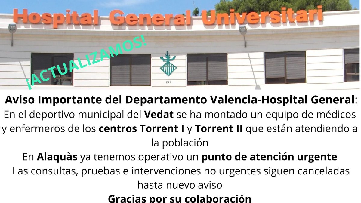 GVA Sanitat tweet media