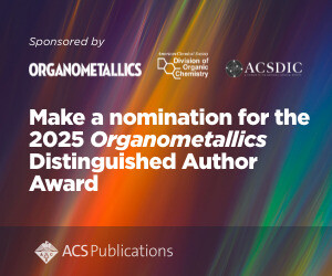 Organometallics (@orgmet_acs) on Twitter photo Calling authors of <a href="/Orgmet_ACS/">Organometallics</a> publications in 2023-2024. Check your 2025 award nomination eligibility today! go.acs.org/bsO
Nomination deadline: December 31
Thank you co-sponsors @ACSOrganic <a href="/ACSINORDivision/">ACSINORDivision</a> <a href="/ACSPublications/">ACS Publications</a> Calling authors of <a href="/Orgmet_ACS/">Organometallics</a> publications in 2023-2024. Check your 2025 award nomination eligibility today! go.acs.org/bsO
Nomination deadline: December 31
Thank you co-sponsors @ACSOrganic <a href="/ACSINORDivision/">ACSINORDivision</a> <a href="/ACSPublications/">ACS Publications</a>