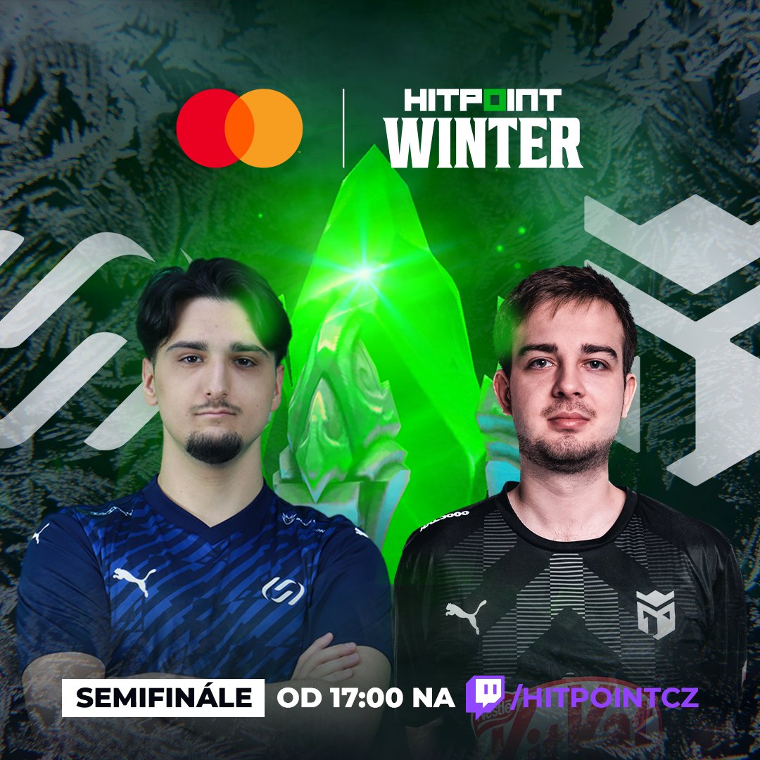hitpointcz's tweet photo. Včera si zajistila @esubacz jako první finále zimního Winter turnaje! Kdo to bude dnes a jak to dopadne?
Sledujte od 17 na našem Twitch očekávaný duel a odvetu letního ligového finále mezi favority @Entropiqteam a silnými @UNiTYesports_eu. https://t.co/F5zy0Wp9w9