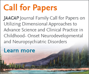 JAACAP Journals (@jaacap) on Twitter photo Call for Papers: #JAACAP & #JAACAPOpen seek papers on utilizing dimensional approaches to advance science and #clinicalpractice in childhood-onset #neurodevelopmental and #neuropsychiatric disorders. Proposals due Nov 15 to support@jaacap.org.
Learn more: bit.ly/48zYsEP Call for Papers: #JAACAP & #JAACAPOpen seek papers on utilizing dimensional approaches to advance science and #clinicalpractice in childhood-onset #neurodevelopmental and #neuropsychiatric disorders. Proposals due Nov 15 to support@jaacap.org.
Learn more: bit.ly/48zYsEP