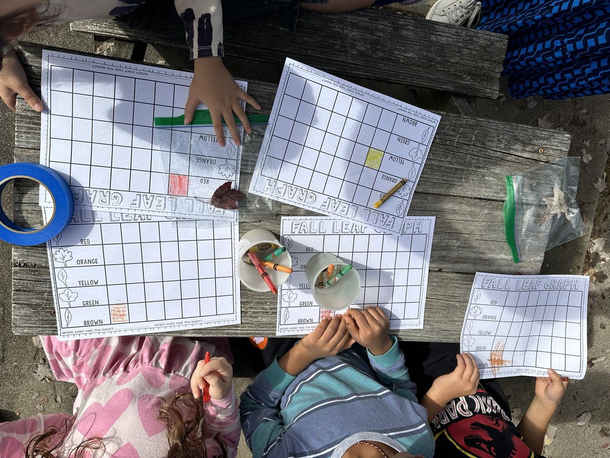 Fall fun 🍂🍁 Sorting, practicing fine motor skills and challenging our minds to build with pumpkins.