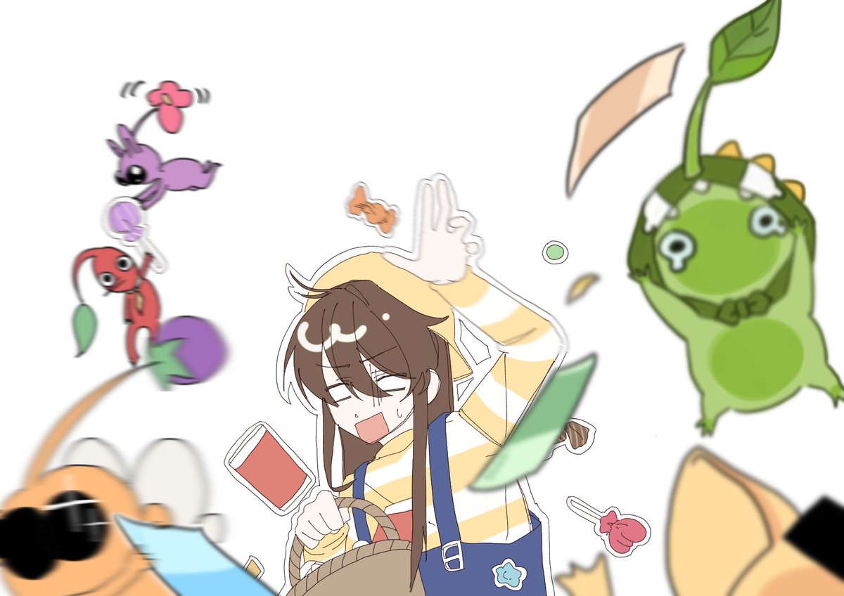 할로윈 기념 피크민🤯