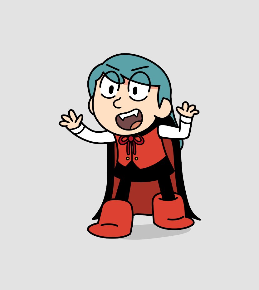 lamhildaboo's tweet photo. I couldn't finish the art for this year's Halloween on time because I still haven't finished our other artwork. So, I think I should show works from the past that are related to the Halloween theme!

#Hilda #HildaTheSeries #HildaNetflix #hildafanart https://t.co/GjLx9YwWqK