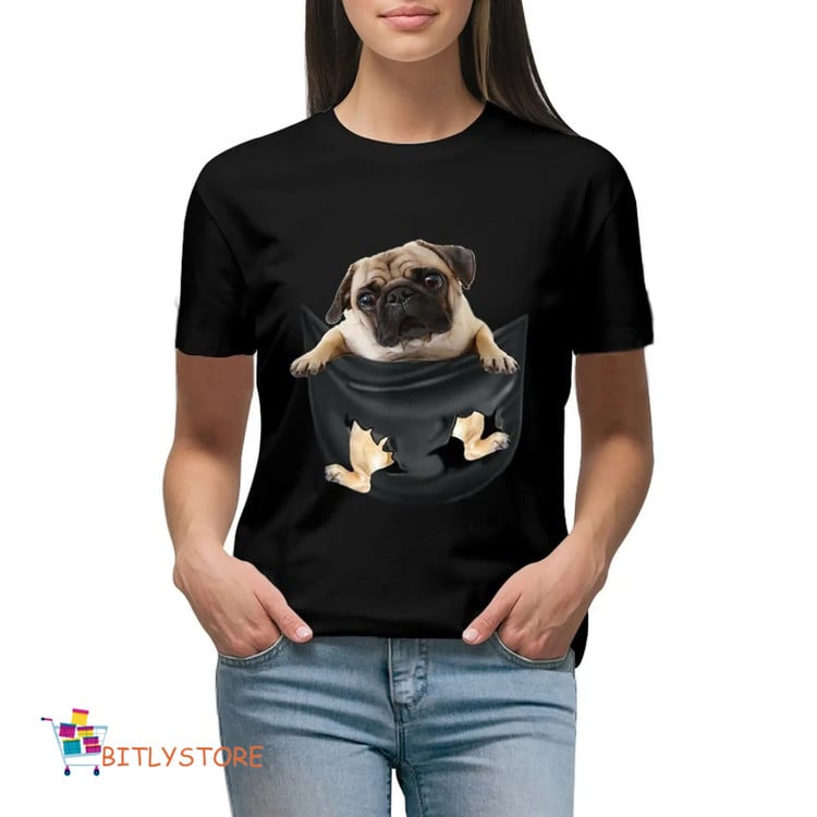 PugsClub1's tweet photo. Pug Dog in Pocket T-Shirt 🐕🥰
Order from here .🎁👇👇👇
https://t.co/cPFatRROK5 https://t.co/8fFrMpz6FE