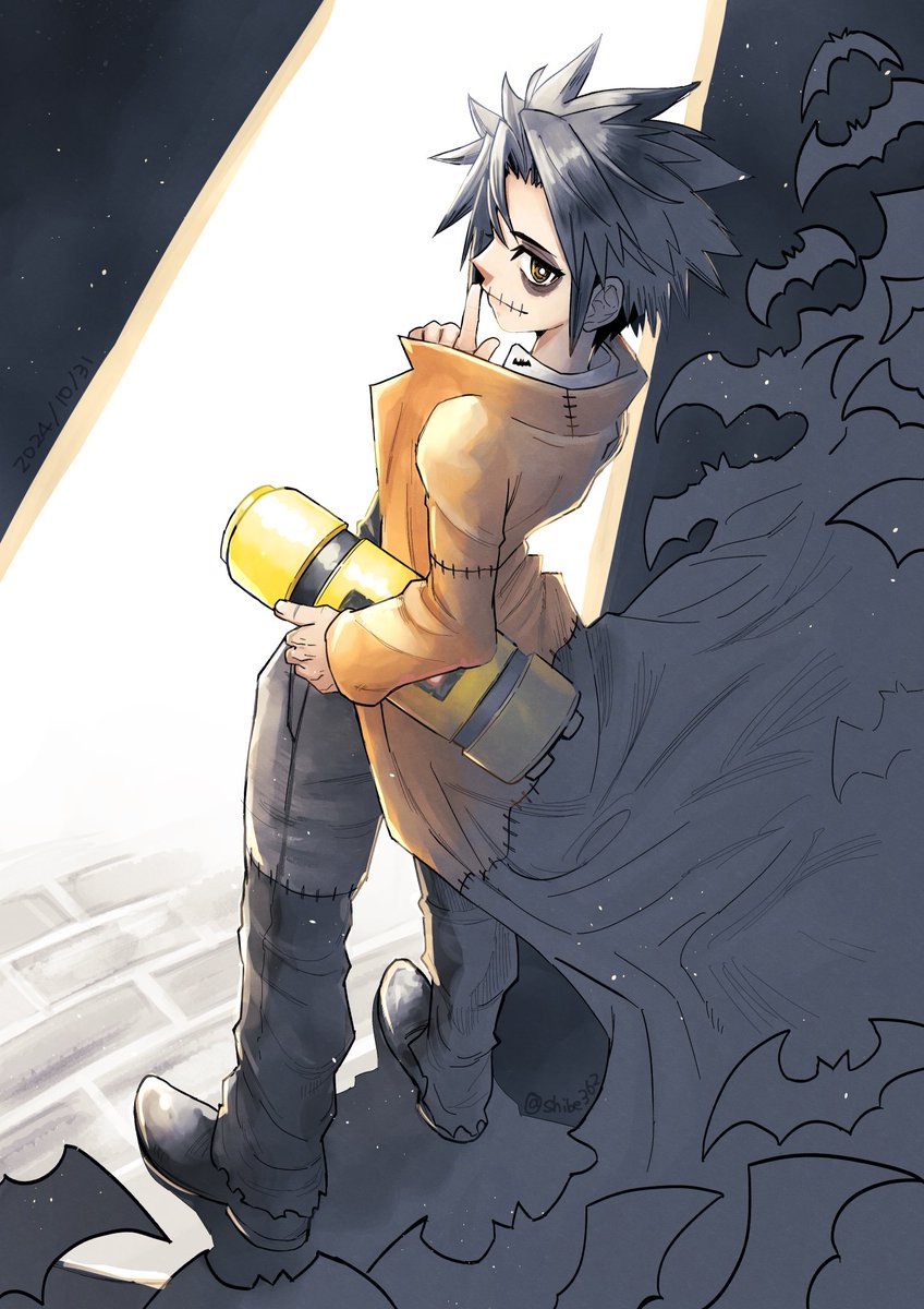 shibe362's tweet image. Happy halloween!! 叫び声いただきます HO-HO-HO
#JING_Halloween2024