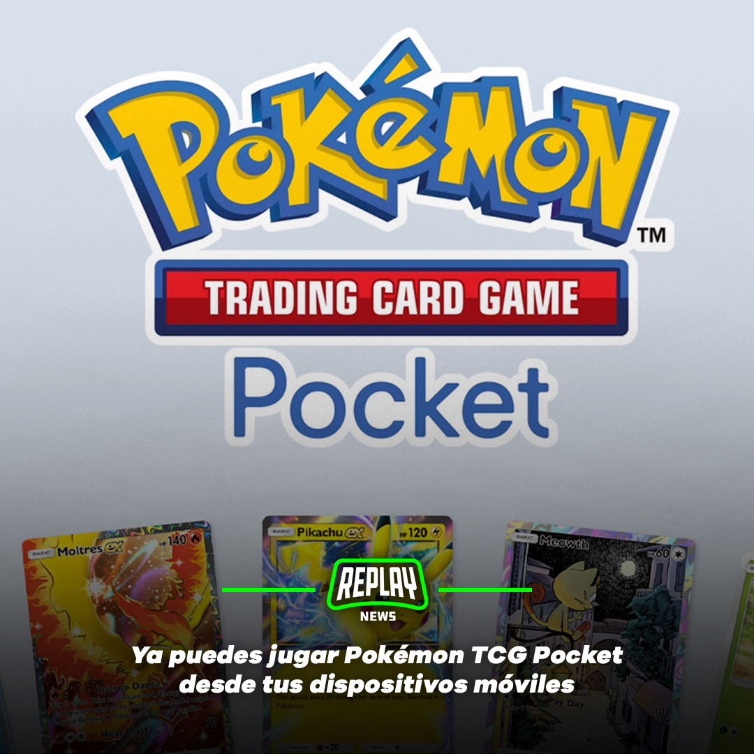 Hoy en las Replay News:

Se anuncia #Xenoblade Chronicle X Definitive Edition para Nintendo Switch 🔥

Estos juegos se agregan al catálogo de #Nintendo64 en #NintendoSwitch Online 🎮

Ya puedes jugar #Pokémon TCG Pocket desde tus dispositivos móviles ❤