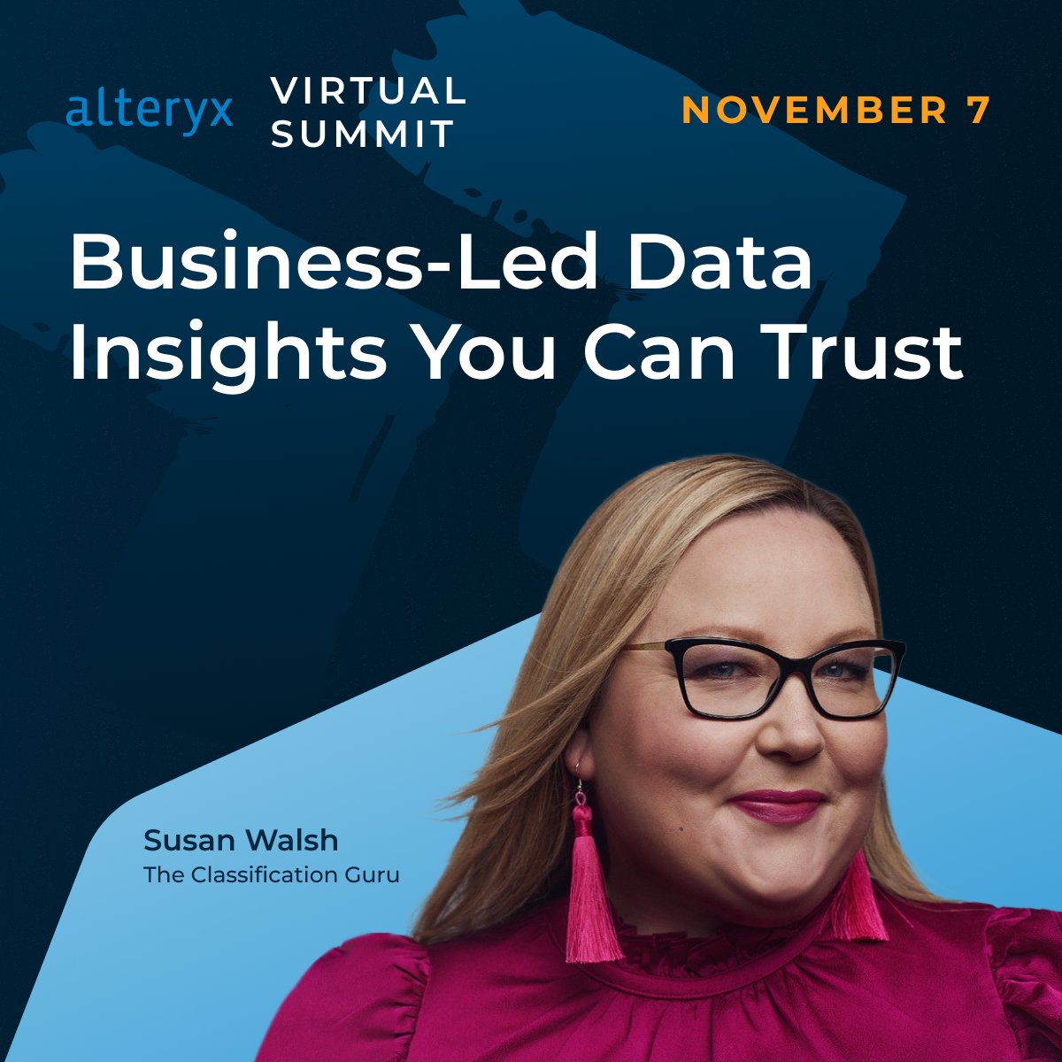 alteryx's tweet image. What is COAT? And why is it important for data trust?

Join #AlteryxVirtualSummit to find out from Susan Walsh, the @ClassificationG. She’ll join a panel of analytics experts on empowering all business users.

Register: ow.ly/Ofby50TIpEB

 #AnalyticsAutomation