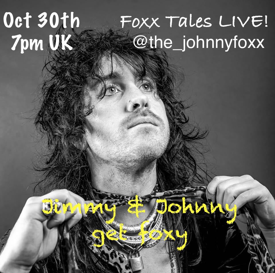 jimmymaddon's tweet photo. Tonight! Tune in via the_johnnyfoxx on Instagram from 7pm GMT! - Jimmy x
#getfoxy https://t.co/Xhyugn6jox