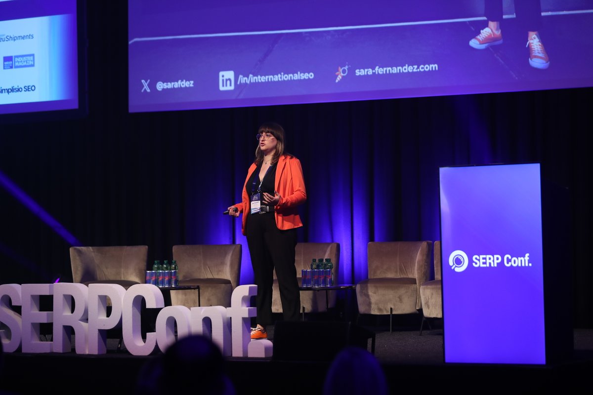 SERP Conf. (@serpconf) on Twitter photo 🌍 Targeting 1% of the EU population equals 1,010,000 users with disabilities.
<a href="/sarafdez/">Sara Fernández 🐝 SEO</a>
is now on stage with a powerful session on 🎤 Web Accessibility: Optimizing for Inclusivity and SEO. Because accessibility matters—not only for inclusivity but for business growth too! 🌍 Targeting 1% of the EU population equals 1,010,000 users with disabilities.
<a href="/sarafdez/">Sara Fernández 🐝 SEO</a>
is now on stage with a powerful session on 🎤 Web Accessibility: Optimizing for Inclusivity and SEO. Because accessibility matters—not only for inclusivity but for business growth too!