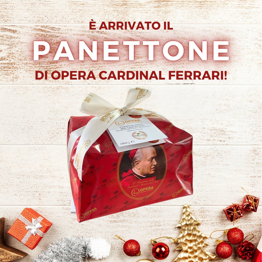Opera Cardinal Ferrari (@ocfonlus) on Twitter photo Il nostro Panettone sostiene la missione di #accoglienza dei #senzadimora che si ritrovano a fronteggiare in inverno e nel periodo delle feste, il freddo e la #solitudine.
📩panettone@operacardinalferrari.it
☎️0249496916
#ChristmasCharity #EndHomelessness #OCF #Christmas #natale Il nostro Panettone sostiene la missione di #accoglienza dei #senzadimora che si ritrovano a fronteggiare in inverno e nel periodo delle feste, il freddo e la #solitudine.
📩panettone@operacardinalferrari.it
☎️0249496916
#ChristmasCharity #EndHomelessness #OCF #Christmas #natale