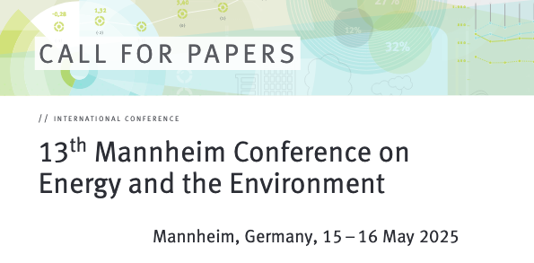 ZEW (@zew) on Twitter photo 📣#CallforPapers: 13th Mannheim Conference on Energy and the Environment mit <a href="/EugenieDugoua/">Eugenie Dugoua</a>, <a href="/davidhem/">David Hémous</a> & Matti Liski <a href="/AaltoUniversity/">Aalto University</a> am 15. & 16. Mai 2025 am #ZEW
🗓️Einreichungsfrist: 31. Januar 2025
📖Mehr Infos: zew.de/mcee2025/?twt=1
Wir freuen uns auf eure Beiträge! 📣#CallforPapers: 13th Mannheim Conference on Energy and the Environment mit <a href="/EugenieDugoua/">Eugenie Dugoua</a>, <a href="/davidhem/">David Hémous</a> & Matti Liski <a href="/AaltoUniversity/">Aalto University</a> am 15. & 16. Mai 2025 am #ZEW
🗓️Einreichungsfrist: 31. Januar 2025
📖Mehr Infos: zew.de/mcee2025/?twt=1
Wir freuen uns auf eure Beiträge!