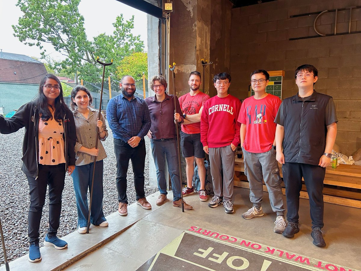Immanuel Trummer (@immanueltrummer) on Twitter photo Really enjoyed the #Cornell #Database Group retreat! 😀
Check below to see what we're working on:
🔗cornelldb.github.io/dbgrouphp/
<a href="/Cornell/">Cornell University</a> <a href="/SainyamGalhotra/">sainyam galhotra</a> Really enjoyed the #Cornell #Database Group retreat! 😀
Check below to see what we're working on:
🔗cornelldb.github.io/dbgrouphp/
<a href="/Cornell/">Cornell University</a> <a href="/SainyamGalhotra/">sainyam galhotra</a>