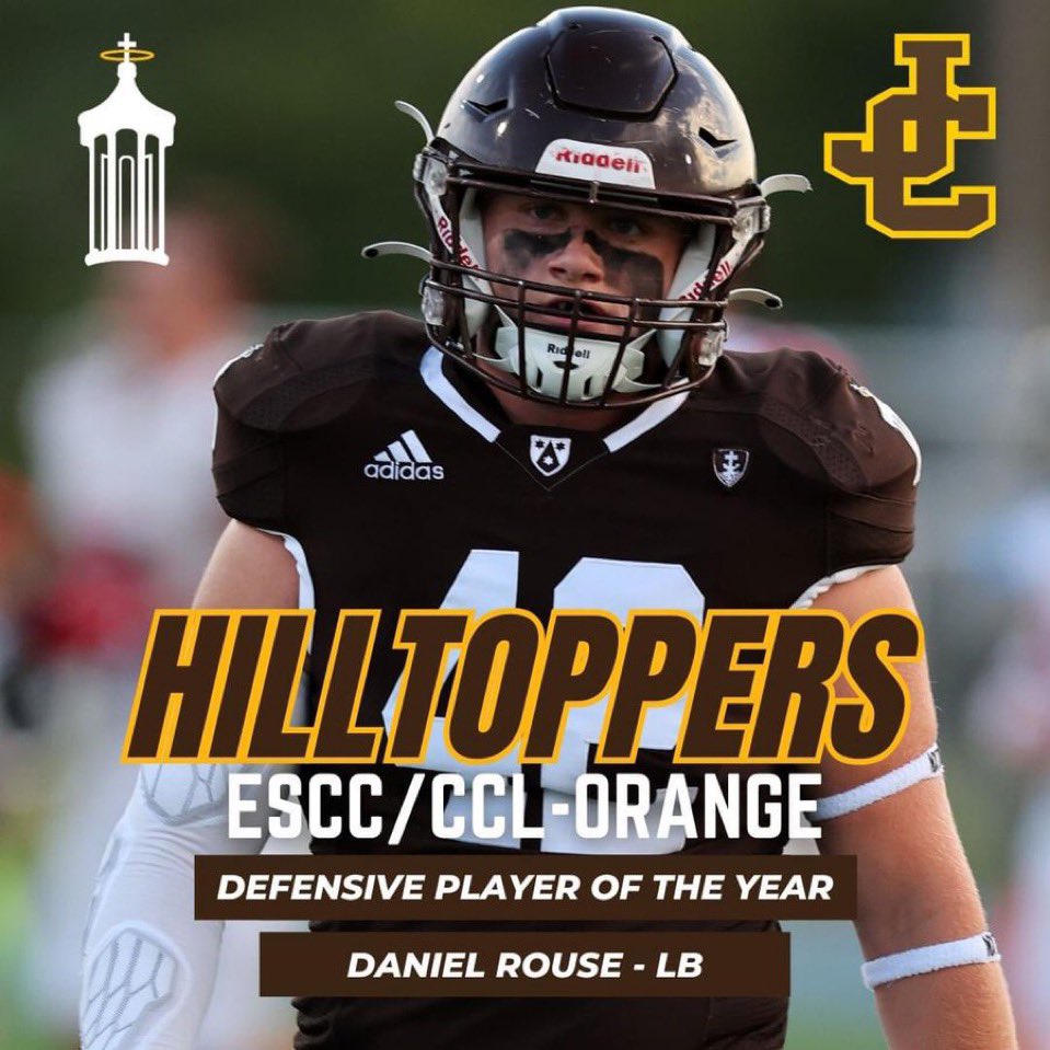 Daniel Rouse (@danielrouse41) on Twitter photo Honored to be named the ESCC/CCL Orange Conference Defensive Player of the Year!
<a href="/HilltoppersFB/">JCA Football</a> <a href="/EDGYTIM/">Timothy “EDGYTIM” OHalloran</a> <a href="/rudysgymjoliet/">Rudysgymjoliet</a> Honored to be named the ESCC/CCL Orange Conference Defensive Player of the Year!
<a href="/HilltoppersFB/">JCA Football</a> <a href="/EDGYTIM/">Timothy “EDGYTIM” OHalloran</a> <a href="/rudysgymjoliet/">Rudysgymjoliet</a>