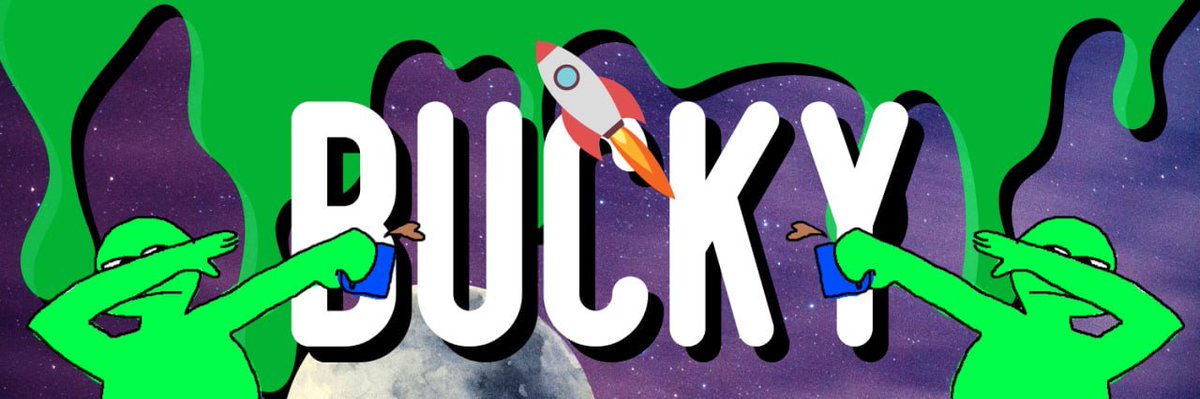 Decided bucky was a god of a religion or that he was an alien who will destroy humanity.

ca: CMTNpPgqu3bkxm6ggZcMWjksno8EW4zHAYvG7uXZpump

t.me/Buckysolana
x.com/buckysolana
buckycoin.xyz

dexscreener.com/solana/8fj8bur…

#bucky #solana